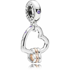 Pandora Srebrni obesek za srce 787247NLCMX srebro 925/1000