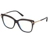 TOM FORD Okvir za naočare Blue Block 0FT5704-B 2054, Ženski, Crni