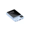 Power bank Mag Charger 22/5W Digital Display 10.000 mAh svetlo plavi