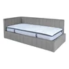Homestar Postelja JASPER 90x200 cm siva