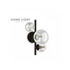 HOME LIGHT Vesta 599 Zidna lampa, 3*G9, Crna