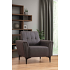 Atelier del Sofa Fotelja Hamlet 95x77x90cm Tamnosiva