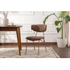 HANAH HOME Set 2 stolice Nancy Brown Gold