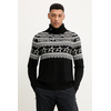 Volnen pulover Perfect Moment Fairisle