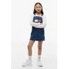TOMMY HILFIGER Krilo Heritage mornarska / moder denim / ognjeno rdeča / off-bela