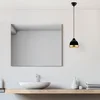 Opviq Luster Yildo-M-6869, 17x17x112cm, IP20, Crno-zlatne boje