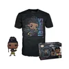 Funko Pop! & Tees Marvel Black Panther - Shuri - vinilna bobble-head figura, ki sveti v temi, in majica (M)