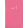 NIV, Gift and Award Bible, Leather-Look, Pink, Red Letter, Comfort Print