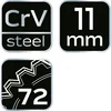 NEO KLJUČ Z VIJAČNIM RAZDELOM, Z RAGLJO, 11 MM - T N09-258