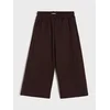 Sinsay - Donji deo trenerke wide leg sa flisom - braon