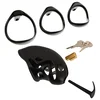 SuperLove Cock Cage with Dilator Black