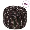 Brodski konop crni 12 mm 25 m od polipropilena