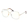 Tom Ford Blue Block Ženski okvir za dioptrijske naočare 0FT6048-B 3059, Zlatni
