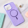 Maska za telefon iPhone 15 Pro Max CRYSTAL GLOW, Magsafe, Ljubičasta