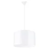 Sollux SL.1404 - Luster na sajli NOVA 1xE27/15W/230V prečnik 40 cm, bela boja