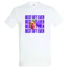 Najboljše darilo - moška majica (bela) - XXL