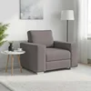 vidaXL Sofa stol Taupe 100 cm blago