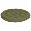 Vidaxl Papasan blazina VIANEN 100% poliester Olivno zelena