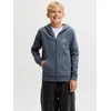 Jack & Jones Junior Jopa na zadrgo mornarska/temno modra/greige/bela