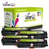 Komplet HP 304A/CC530A +CC531A +CC532A +CC533A/Laserjet CM-2320, CP-2025 kompatibilni tonerji (4) - črna, cyan, magenta, rumena