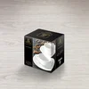 Set 6 Skodelic in Podstavkov, Porcelan, 100ml