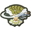 Green Day Dookie Cut-Out Green Iron-On Patch