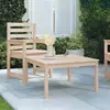 Vidaxl vidaXL Vrtna miza, 82,5x82,5x45 cm, masivni borov les