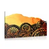 Slika Mandala oranžni akvarel - 60x40