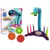 slomart Projektor za risanje LEAN TOYS, 3 zamenljivi diski, pisala, vijoličen