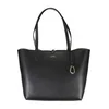 Lauren Ralph Lauren Nakupovalne torbe MERRIMACK REVERSIBLE TOTE MEDIUM Črna
