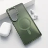 Maska Mag Case Candy Shield za Samsung S25 Ultra/ S938B tamno zelena