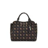 GUESS Torba za čez ramo Guess Sac BandouliA¨re Silia Girlfriend Sat Espresso Logo GP989006 rjava
