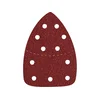 EXTOL brusni papirji delta, z ježkom, pakiranje 10 kosov, 149 x 105 mm, P60 8803971