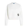 KARL LAGERFELD JEANS Majica črna/bela