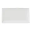 Maxwell&Williams Krožnik Caviar Shine 34,5x19,5cm/pravokoten/umazano bel/porcelan, (5000199137)