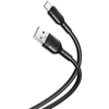 XO Kabl USB-A na USB-C NB212, 2.1A, 1m, Crni