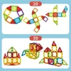 Magnetic Tiles Magnetni gradbeni set 140 delni set - Magnetic Tiles