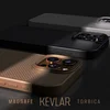 Torbica Magsafe Kevlar za iPhone 16 Pro Max 6.9 siva