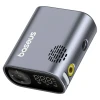 BASEUS Električna kolesarska črpalka z zaslonom, 1500 mAh, 150 psi, 45 W – črna