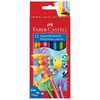 BOJE DRVENE-VODENE 12BOJA PLUS KIST AQUARELL FABER-CASTELL 114413 BLISTER