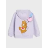 Sinsay - Pamučni duks sa Care Bears printom na leđima - lavanda