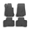 Rubber car mats Mercedes GLC-Class 2015-2022 (X253)