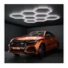 LED stropno svetlo LED/350W/85-265V 4000K 313x298 cm CRI 90 IP54 belo