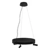EGLO LED visilica BRUSCOLI 24 W 60 cm crna 3 svetla daljinski 390053