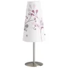 Brilliant - Stona lampa ISI 1xE14/40W/230V bela/ružičasta/sjajni hrom