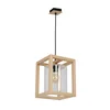 Luster na sajli LEGNO 1xE27/60W/230V