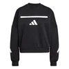 ADIDAS SPORTSWEAR Majica Z.N.E. črna/bela