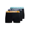 JACK & JONES Boksarice JACCONOR golobje modra/meta/oranžna/črna