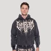 GymBeam Abyss Hoodie Charcoal