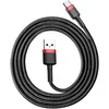 BASEUS USB kabel za USB-C Baseus Cafule 3A 1 m (rdeče-črn)